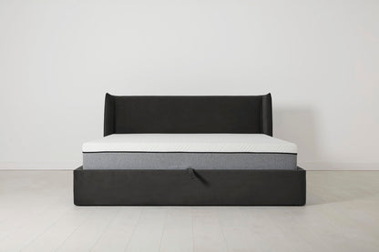 Bed 03 Storage Super King Sized Bed, Charcoal