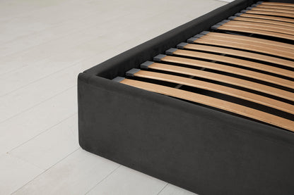 Bed 03 Storage Double Bed, Charcoal