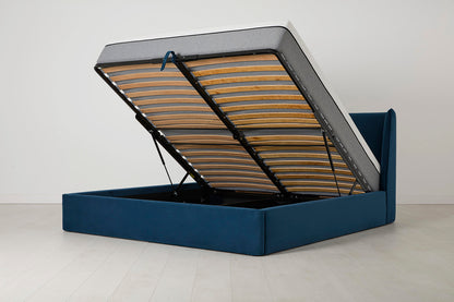 Bed 03 Storage Double Bed, Teal