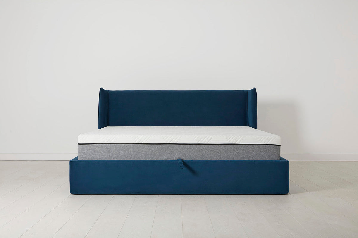 Bed 03 Storage Double Bed, Teal