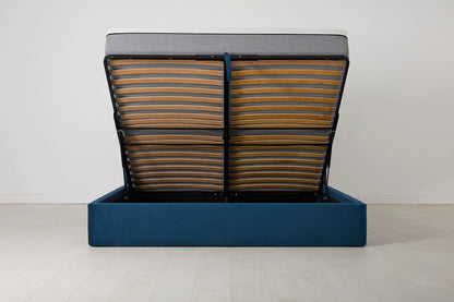 Bed 03 Storage Double Bed, Teal