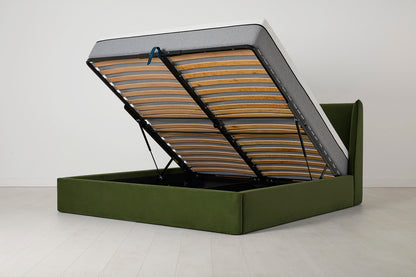 Bed 03 Storage King Sized Bed, Vine