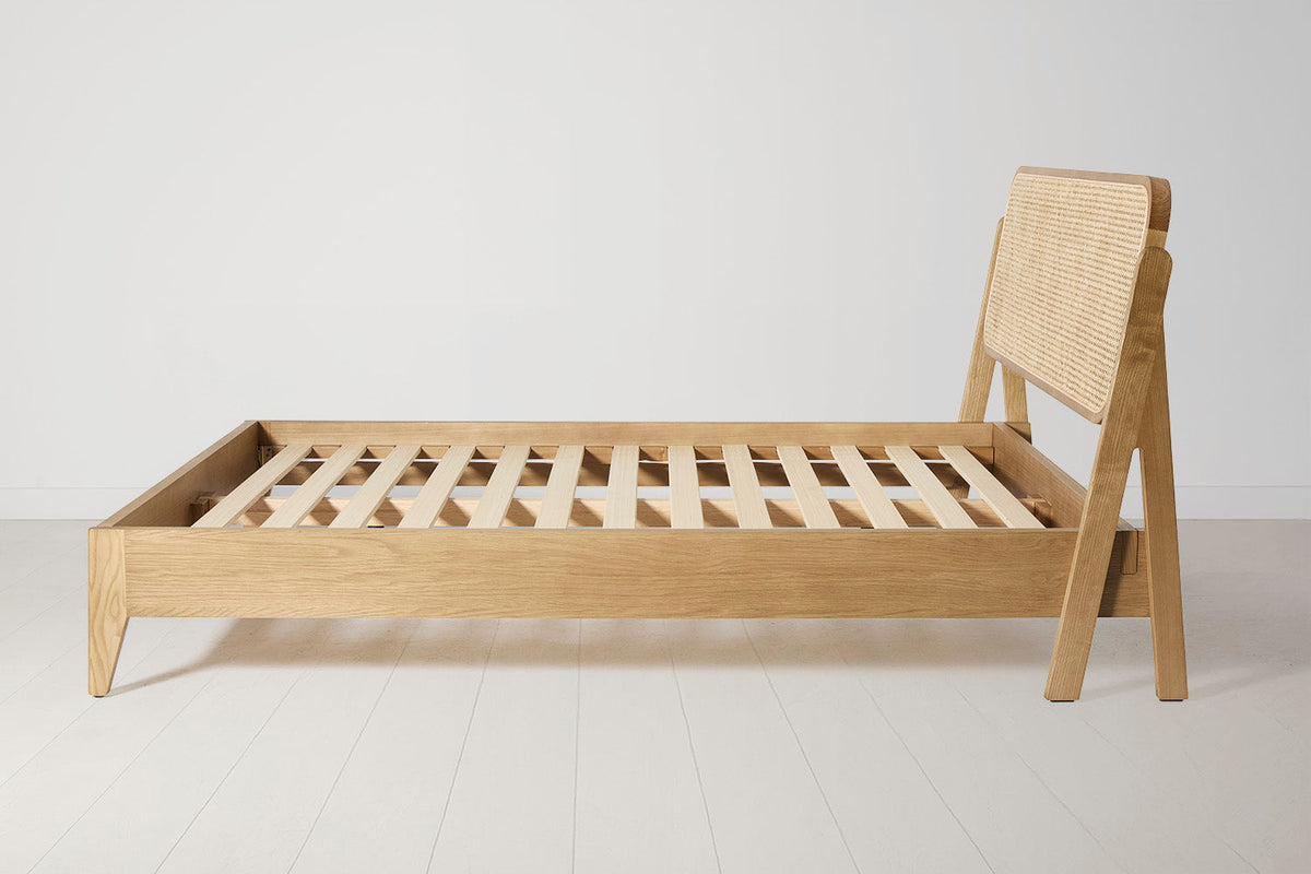 Bed 04 Double Bed, Oak