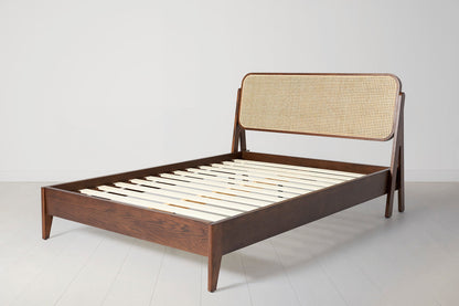 Bed 04 Double Bed, Walnut