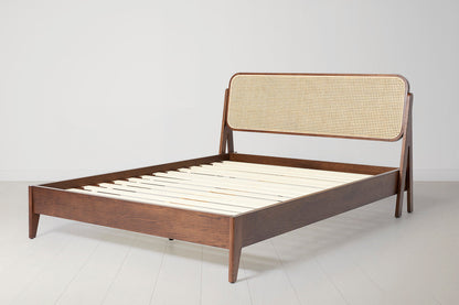 Bed 04 King Sized Bed, Walnut