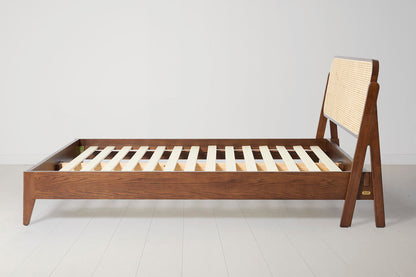 Bed 04 King Sized Bed, Walnut