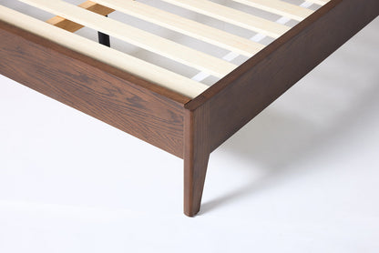 Bed 04 King Sized Bed, Walnut