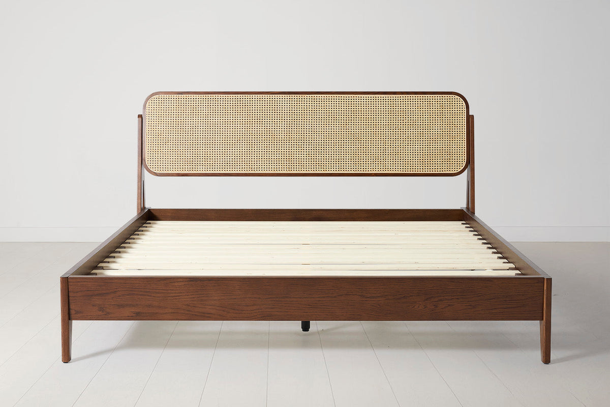 Bed 04 Super King Sized Bed, Walnut