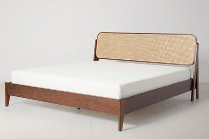 Bed 04 Super King Sized Bed, Walnut