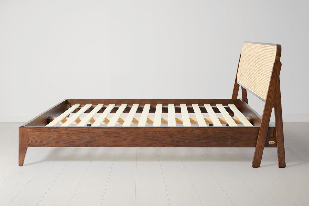 Bed 04 Super King Sized Bed, Walnut