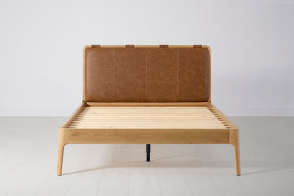 Bed 05 Double Bed, Oak / Maple