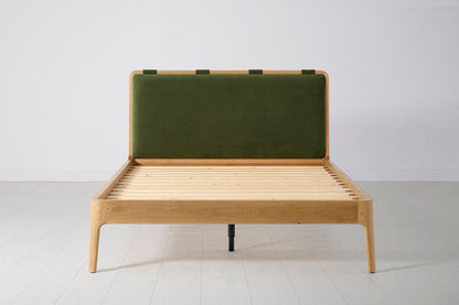 Bed 05 Double Bed, Oak / Vine