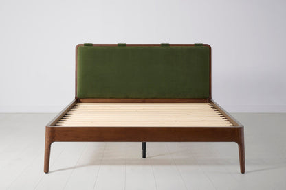 Bed 05 King Sized Bed, Walnut / Vine