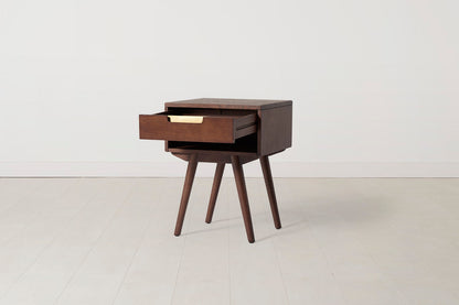 Bedside Table 01, Walnut