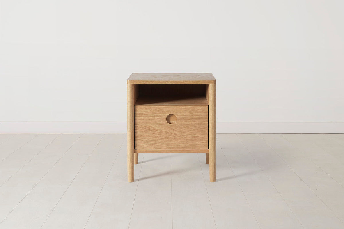 Bedside Table 03, Oak