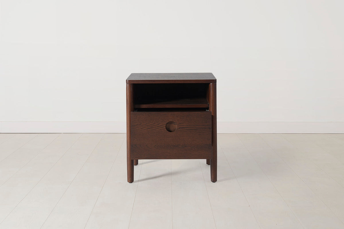 Bedside Table 03, Walnut