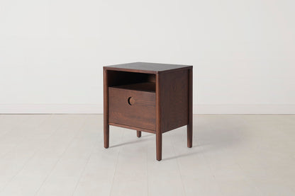 Bedside Table 03, Walnut