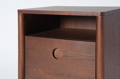 Bedside Table 03, Walnut