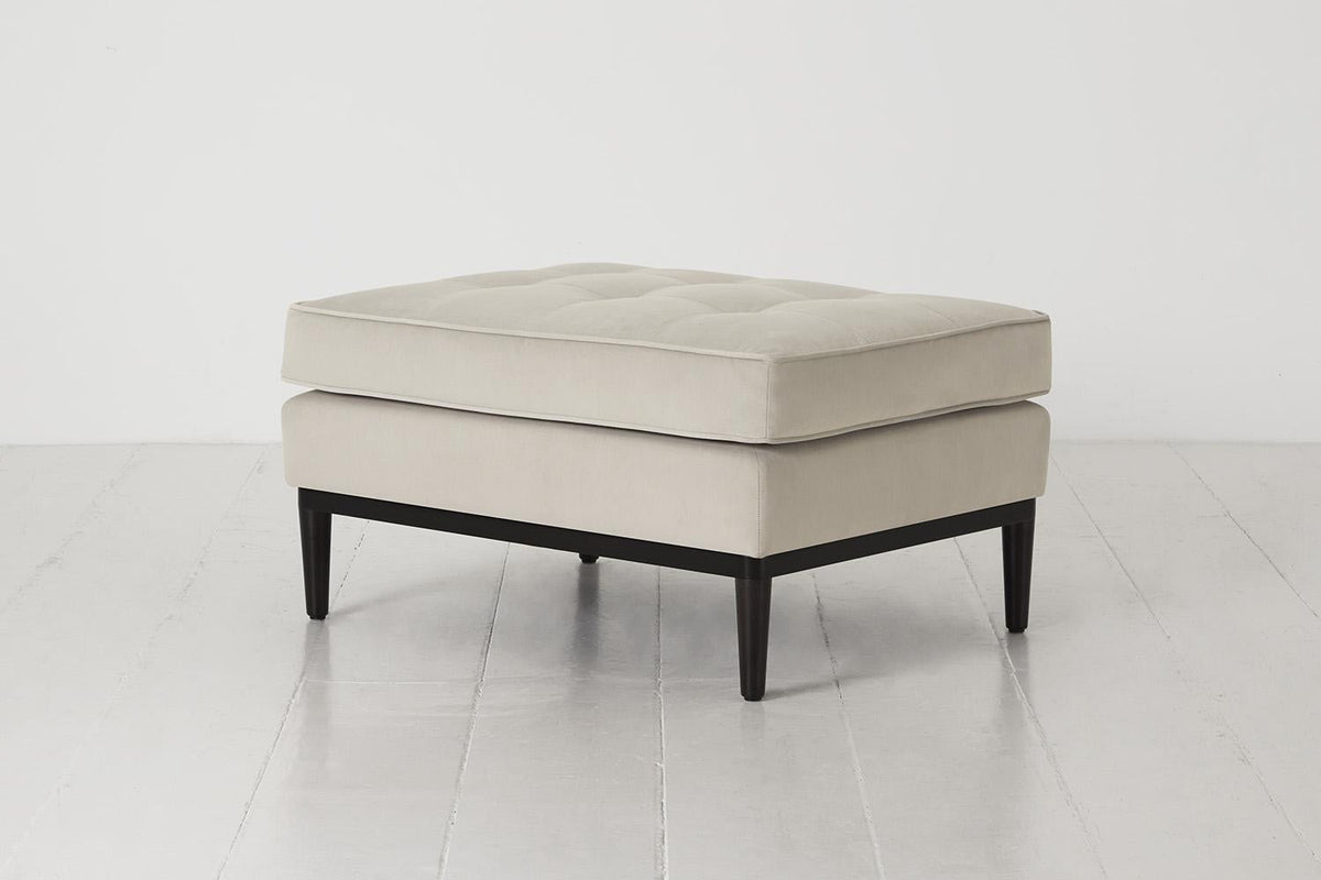 Model 02 Ottoman, Bone
