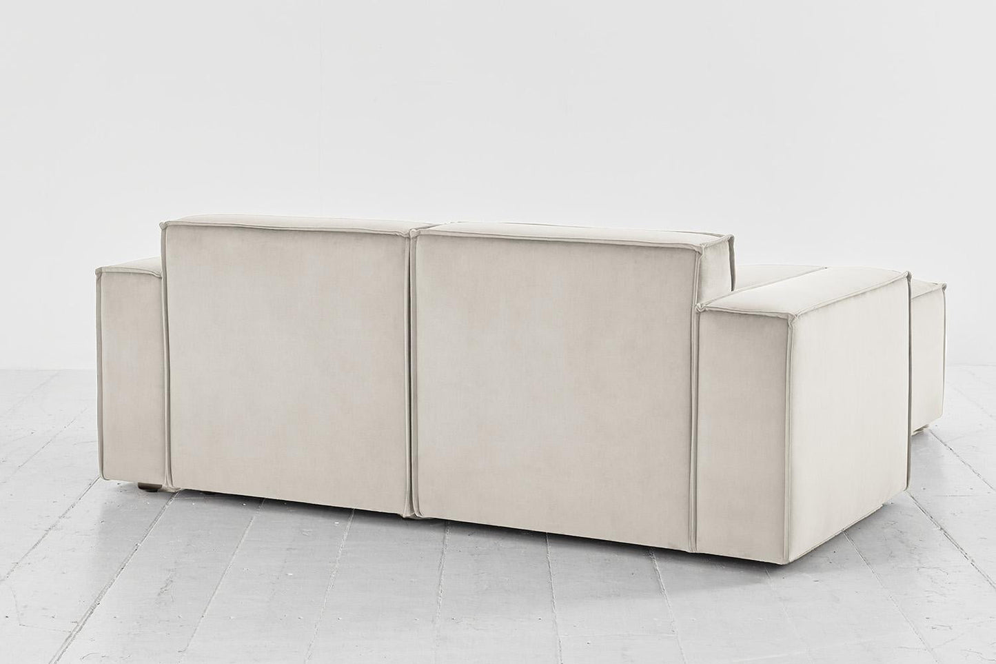 Model 03 2-Seater Right Chaise Sofa, Bone