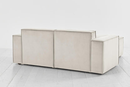 Model 03 2-Seater Right Chaise Sofa, Bone
