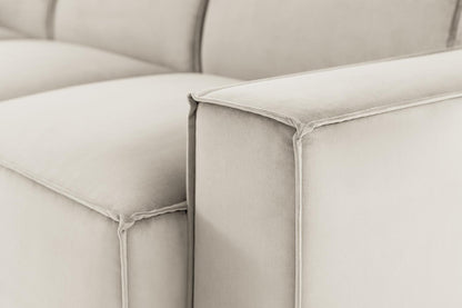Model 03 2-Seater Right Chaise Sofa, Bone