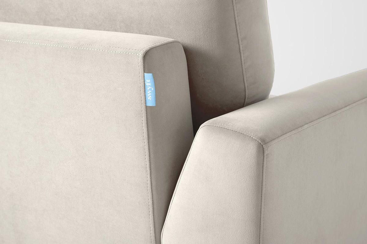Model 05 3-Seater Sofa, Oak / Bone