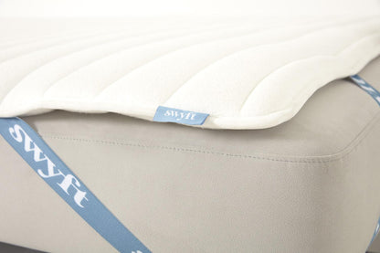 Model 04 Sofa Bed 3 Seater, Oak / Bone