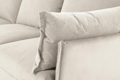 Model 06 3-Seater Left Chaise Sofa, Bone