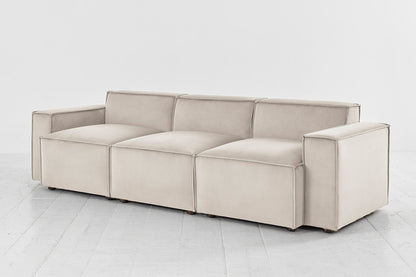 Model 03 3-Seater Sofa, Bone
