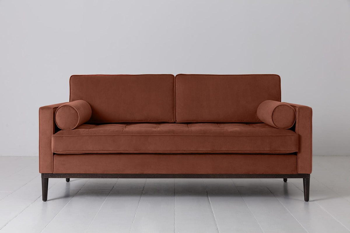 Model 02 2-Seater Sofa, Brick