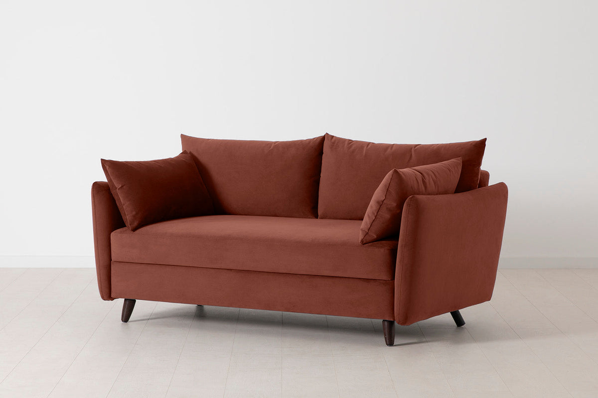Model 08 Sofa Bed 2.5 Seater, Brick