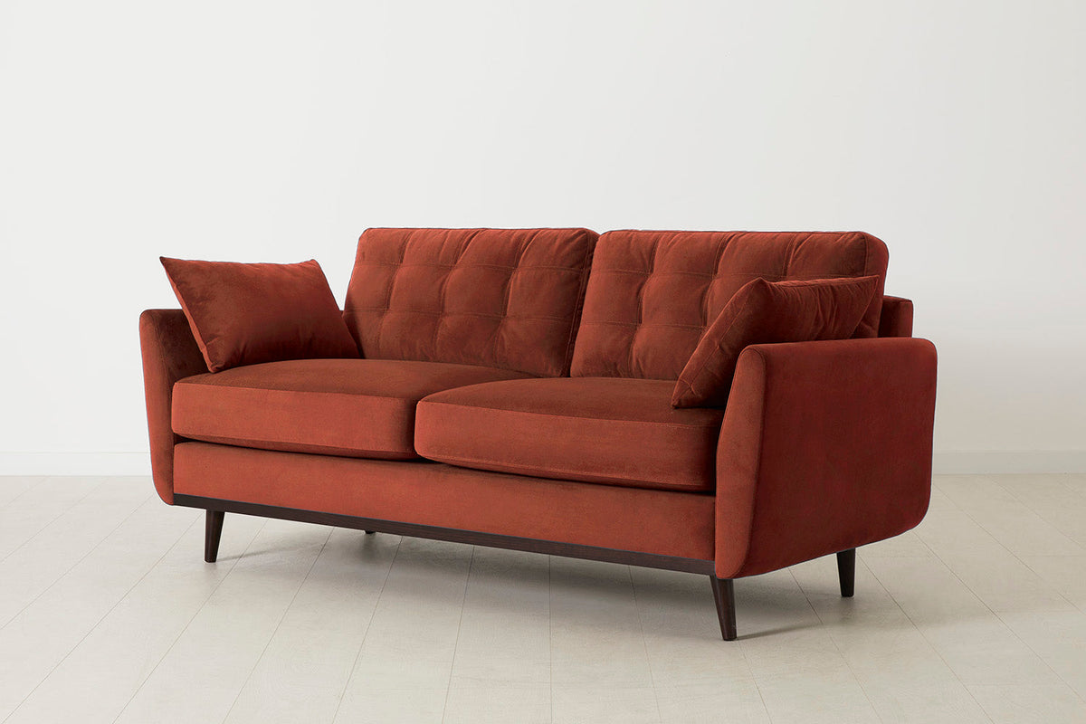 Model 10 2-Seater Sofa, Brick