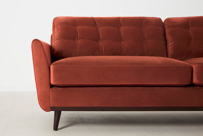 Model 10 3-Seater Sofa, Brick