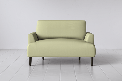 Celery Image 1 - Model 05 Love Seat in Celery Front View