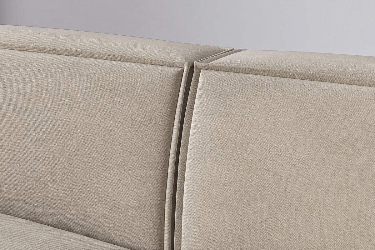 Model 03 2-Seater Right Chaise Sofa, Chalk