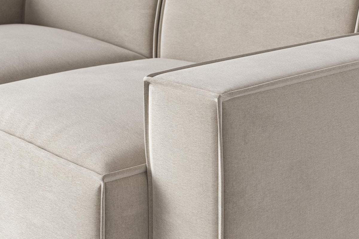 Model 03 3-Seater Left Chaise Sofa, Chalk