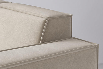 Model 03 2-Seater Right Chaise Sofa, Chalk