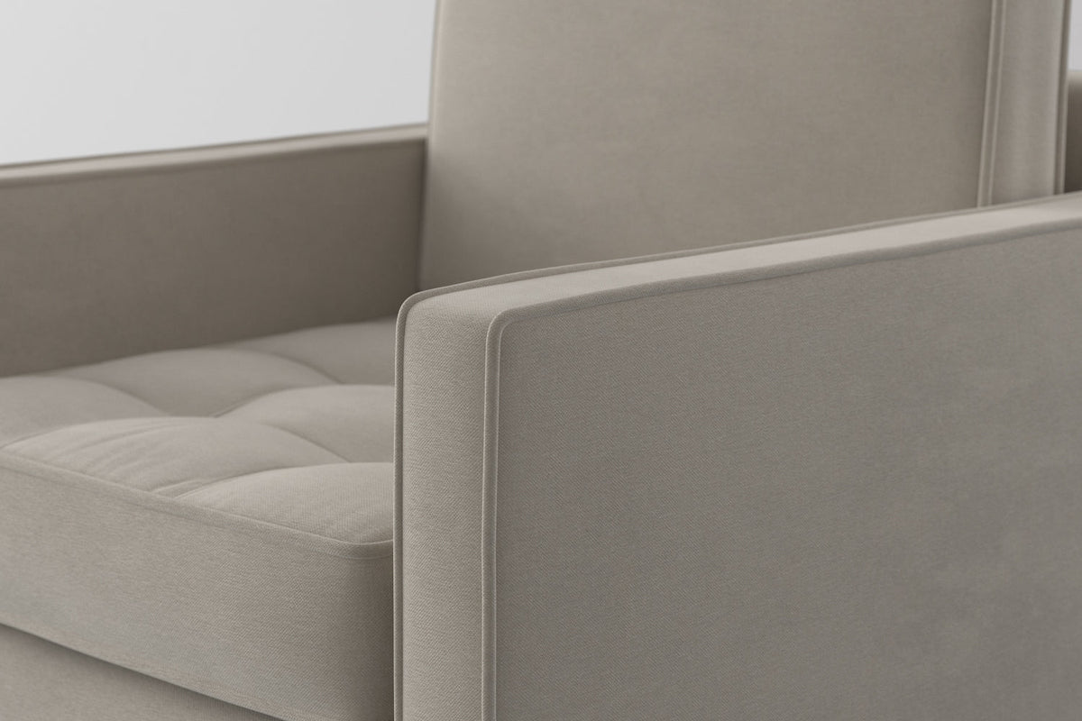 Model 02 Armchair, Chalk