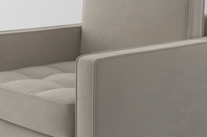 Model 02 Armchair, Chalk