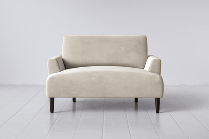 Chalk Image 1 - Model 05 Love Seat in Chalk Front View