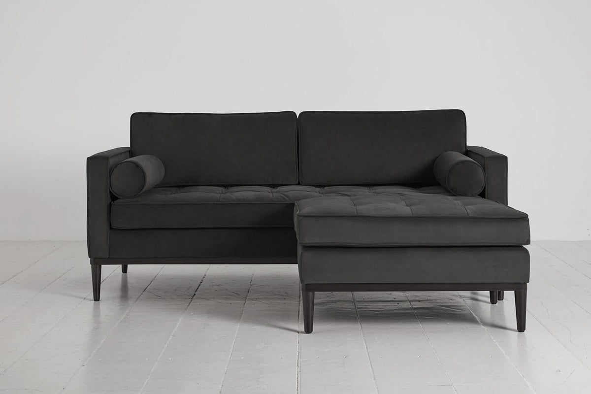 Model 02 Ottoman, Charcoal