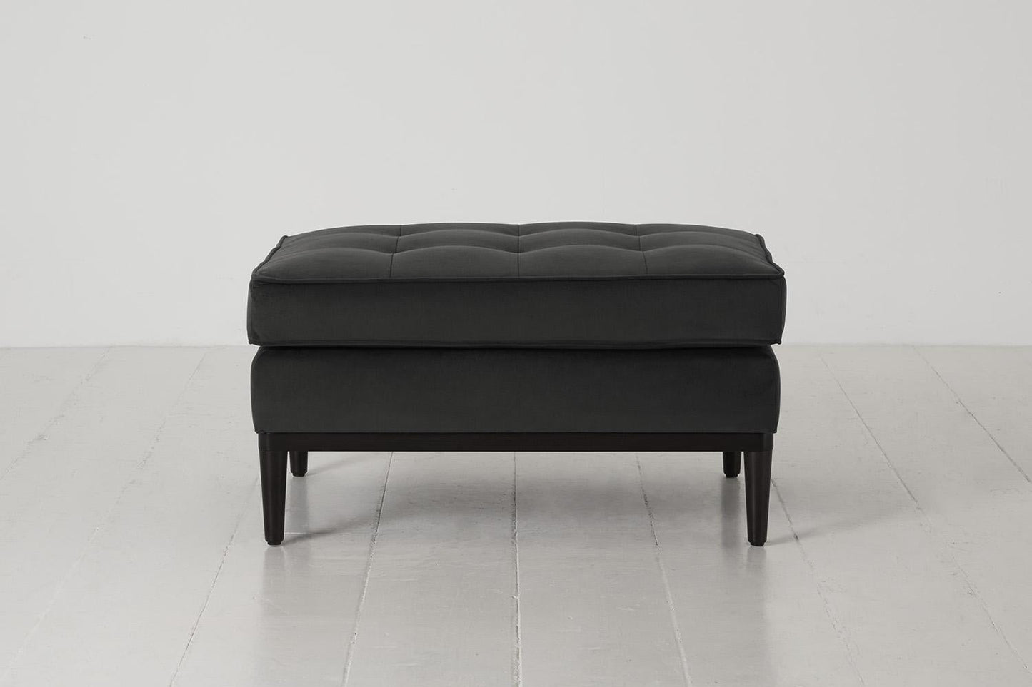 Model 02 Ottoman, Charcoal