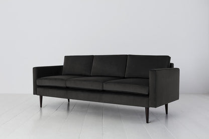 Model 01 3-Seater Sofa, Charcoal
