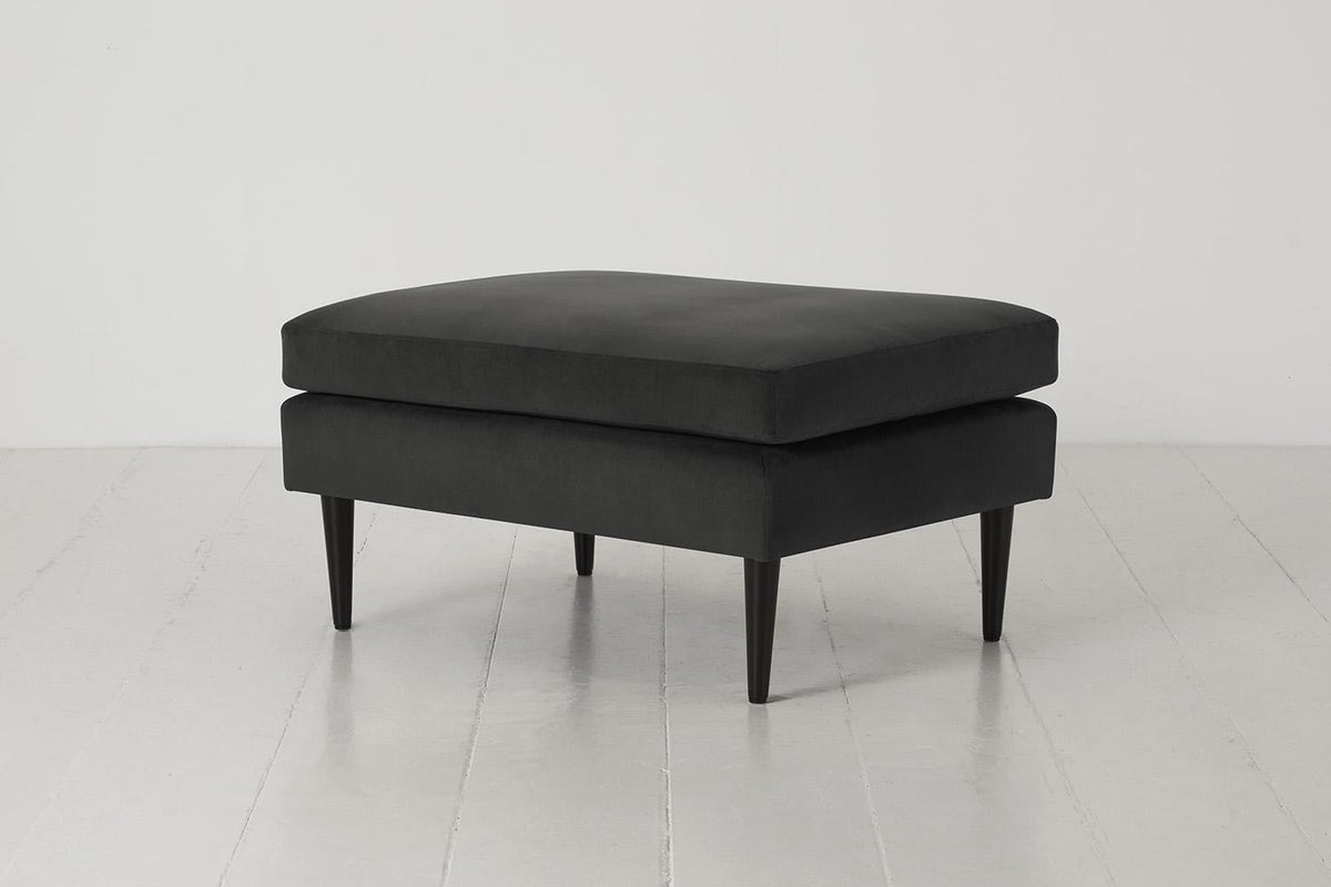 Model 01 Ottoman, Charcoal