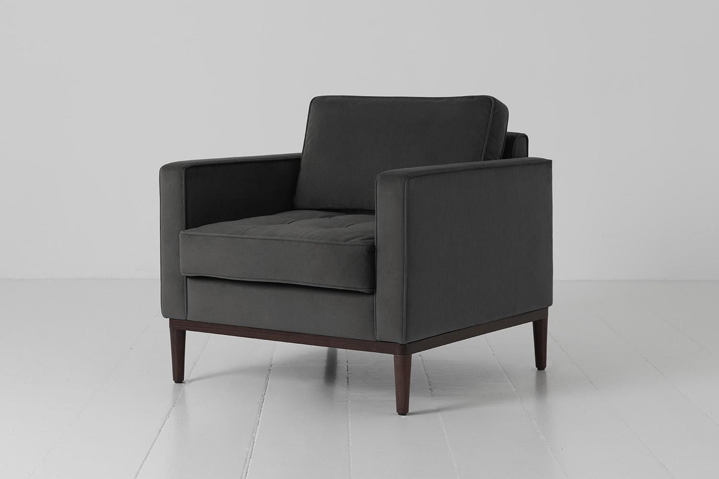 Model 02 Armchair, Charcoal