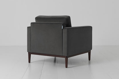 Model 02 Armchair, Charcoal