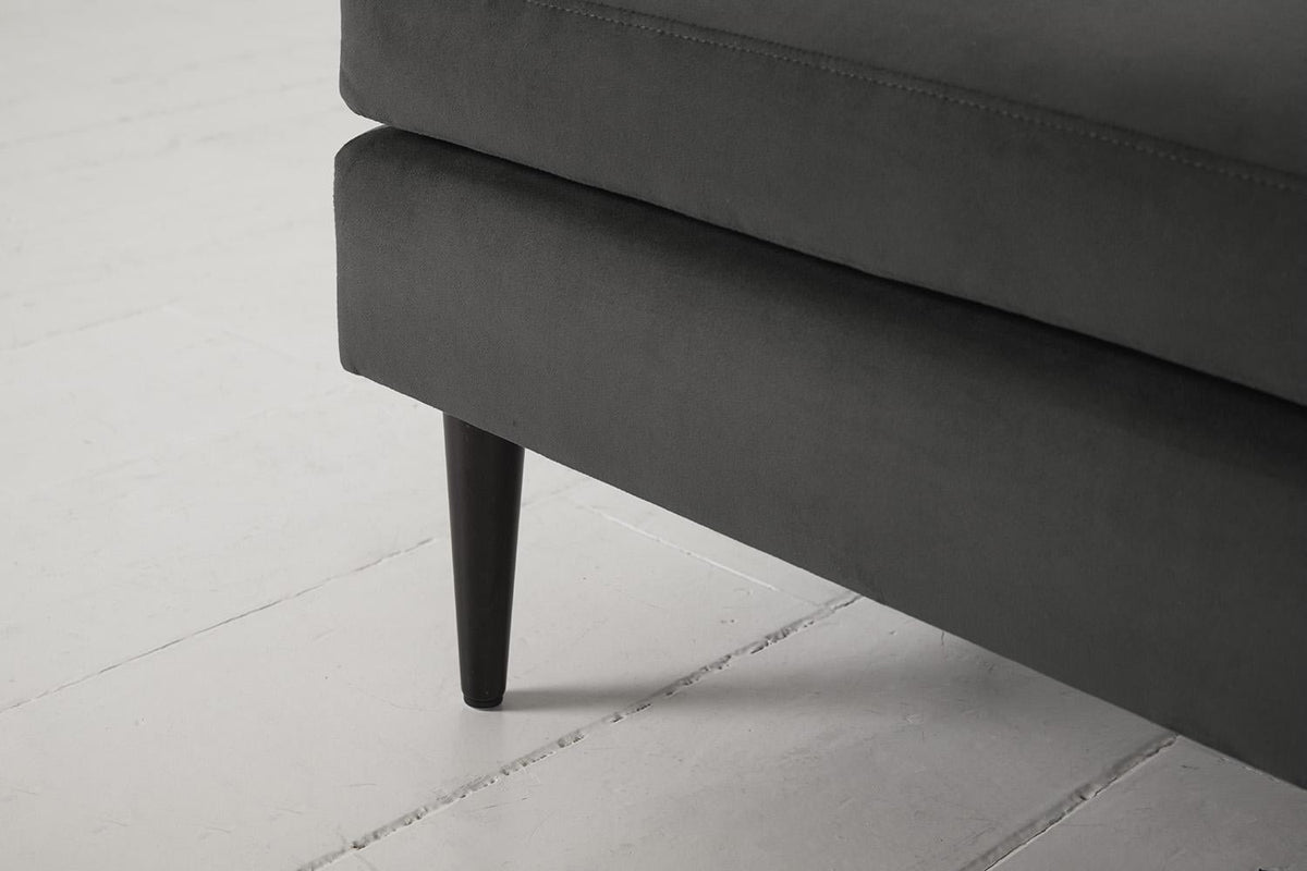 Model 01 Ottoman, Charcoal