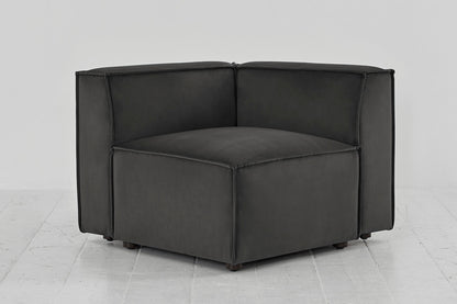 Model 03 Corner Sofa Module, Charcoal