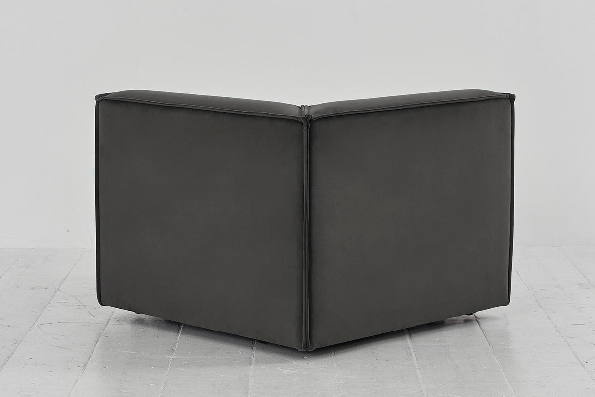 Model 03 Corner Sofa Module, Charcoal